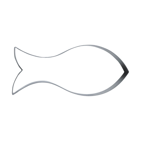 Ausstechform Fisch, 4,5cm, Edelstahl