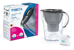 Brita, Wasserfilter-Kanne Marella, 2,4 Liter, 2 Filter inklusive