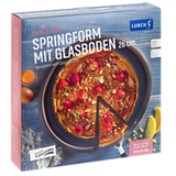 Silikon Springform 26cm mit Glasboden