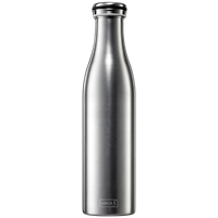 Isolier-Flasche Edelstahl 0,75l