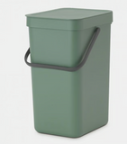 BRABANTIA Sort & Go Abfalleimer / Komposteimer, 12 Liter, verschiedene Farben