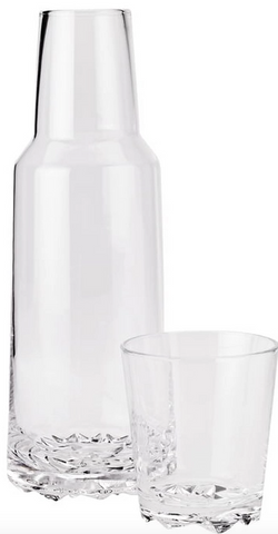 Stelton Karaffe mit Glas 'Glacier', 1 Liter