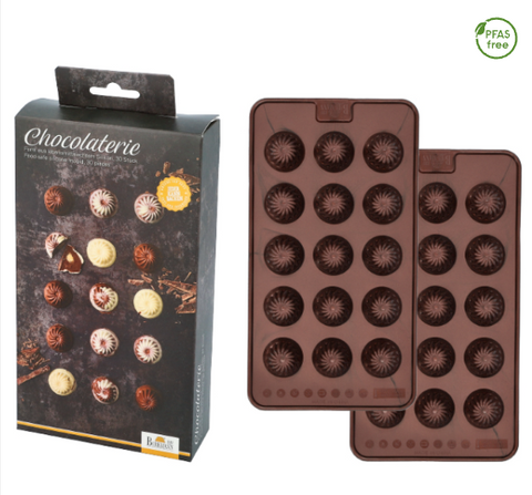 Chocolaterie Gugelupf-Pralinenformen-Set, BPA frei