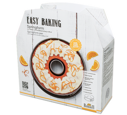 Easy Baking Antihaft-Springform mit zwei Böden, Ø 26 cm