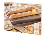 3-fach Baguetteblech mit Antihaftbeschichtung, 38,5 x 28 cm