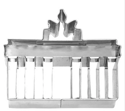 Ausstechform 'Brandenburger Tor', Edelstahl,  8,5 cm