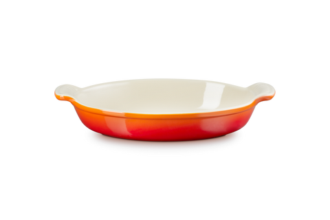 Creuset Auflaufform Tradition, oval 28cm, Ofenrot