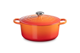 Creuset Bräter rund 26cm verschiedene Farben