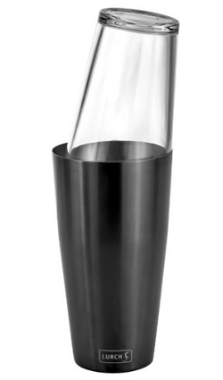 LURCH Boston Shaker mit Glas, Smokey Grey