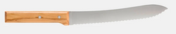 Opinel PARALLELE No 116 Brotmesser, Olivenholz