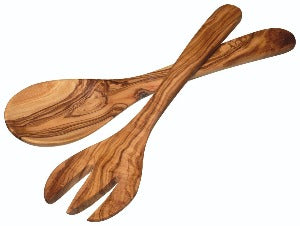 Continenta salad cutlery olive wood N°2