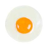 Round silicone egg mold/egg ring, set of 2